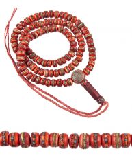 Multi-Stone Bone mala 10mm