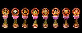 8-Auspecious Symbols set 6"