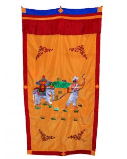 Precious Elephant Door Curtain